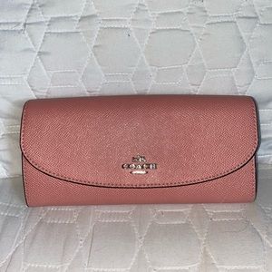 Pink Coach Wallet